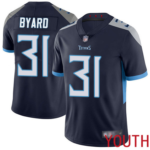 Tennessee Titans Limited Navy Blue Youth Kevin Byard Home Jersey NFL Football #31 Vapor Untouchable->youth nfl jersey->Youth Jersey